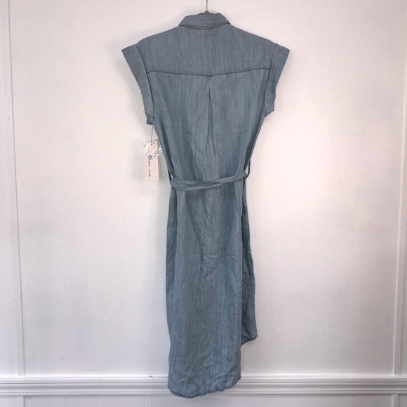 Bishop + Young Chambray Dress Sz S - Picture 6 of 6